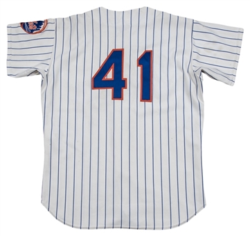 1977 Tom Seaver Game Used & Signed New York Mets Home Jersey (Sports Investors & Beckett)